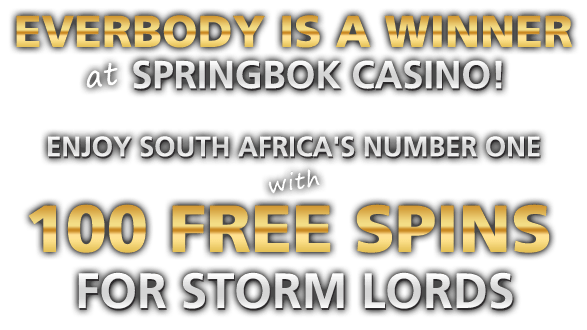 springbok casino free bonus