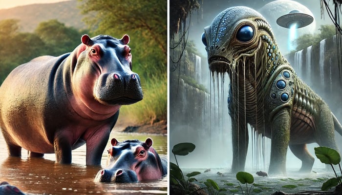 Alien Hippos