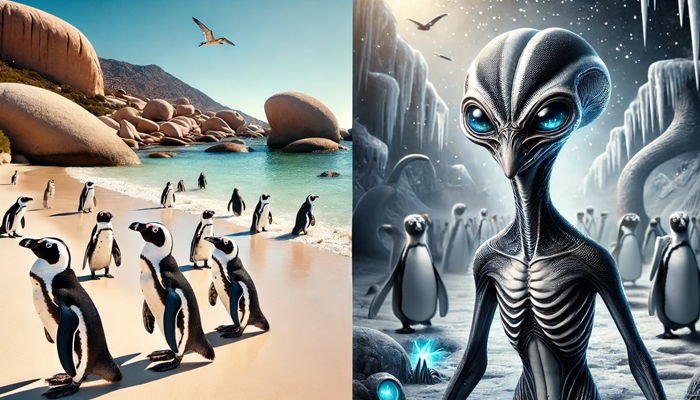 Alien Penguins