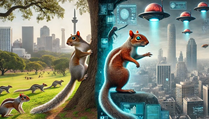 Alien Squirrels